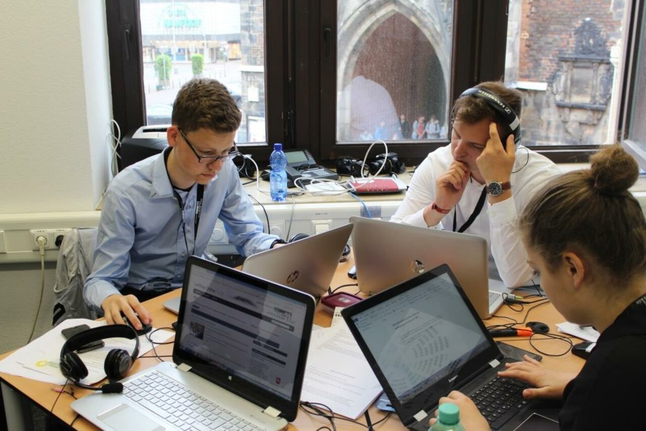 Sendestudio statt Klassenraum Image 6