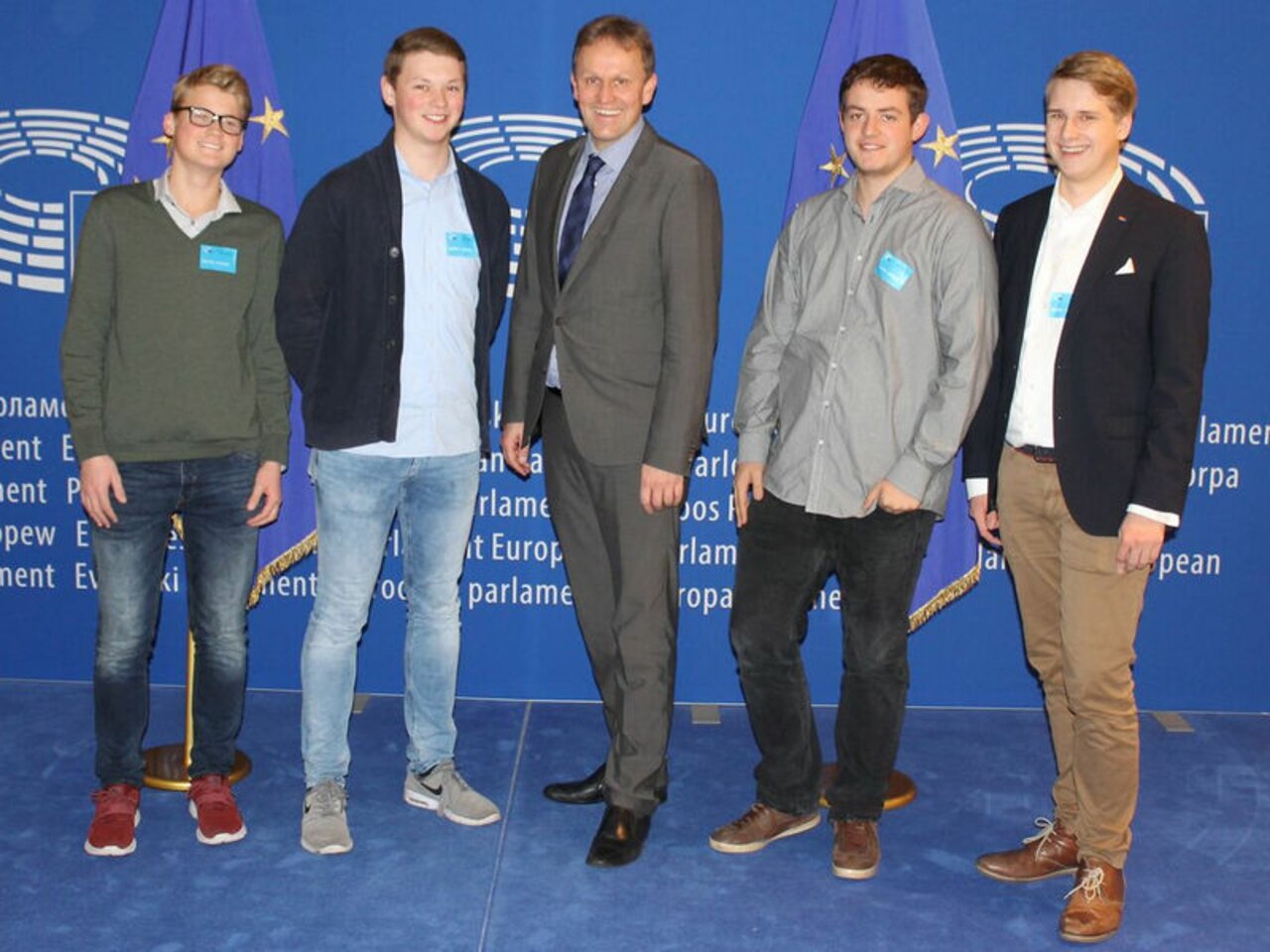 Schülerzeitungsredakteure in Brüssel Image 3