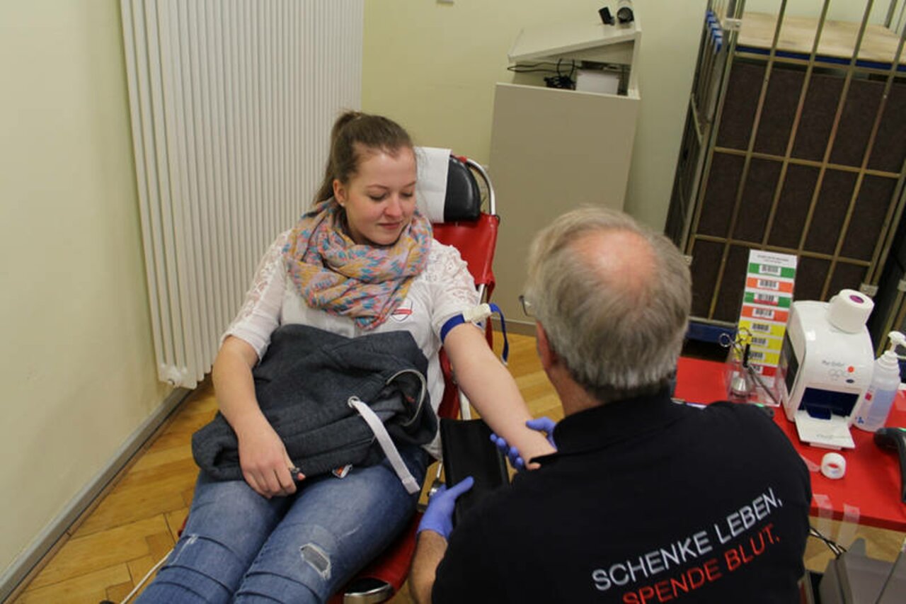 Blutspendeaktion mit hoher Zahl an Erstspendern
