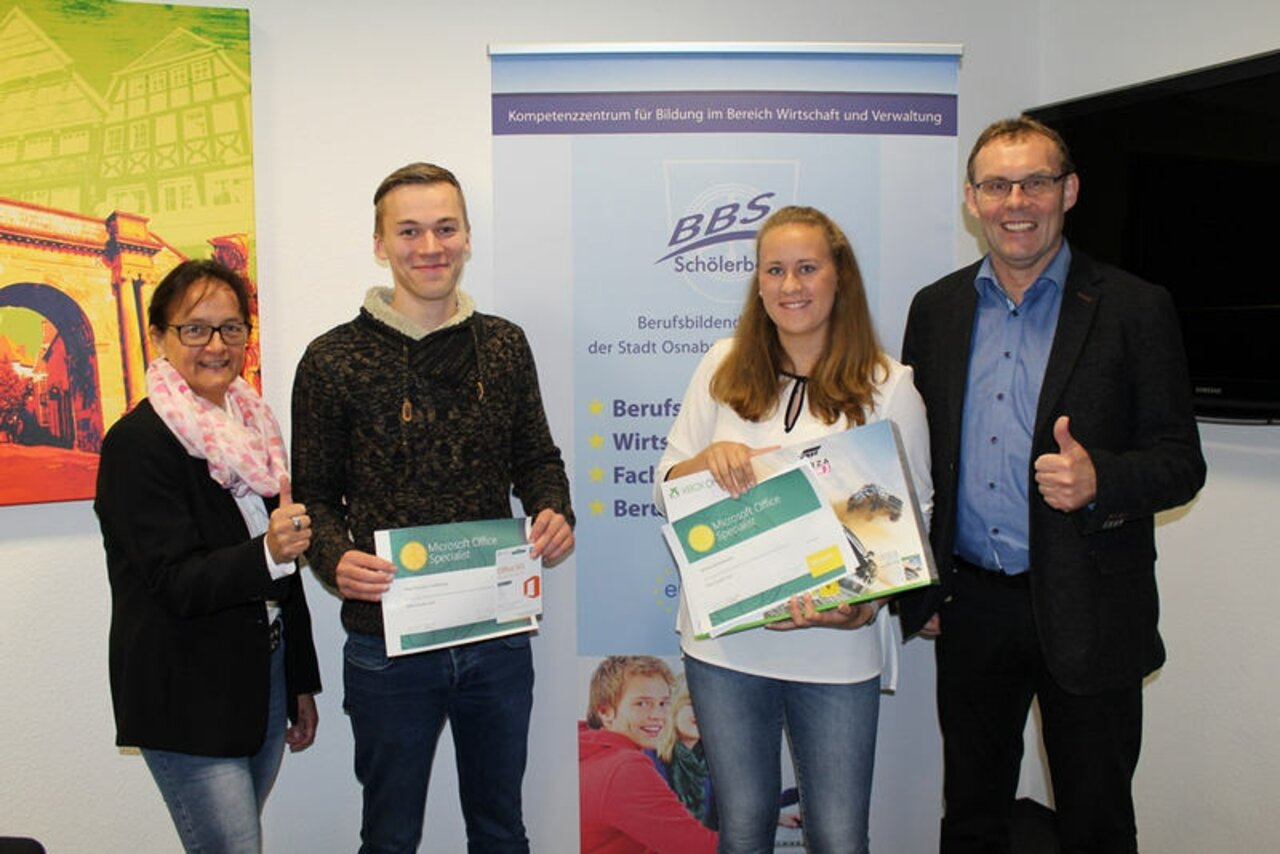 Tolle Platzierungen bei der Microsoft Office Specialist-Zertifizierung Image 1