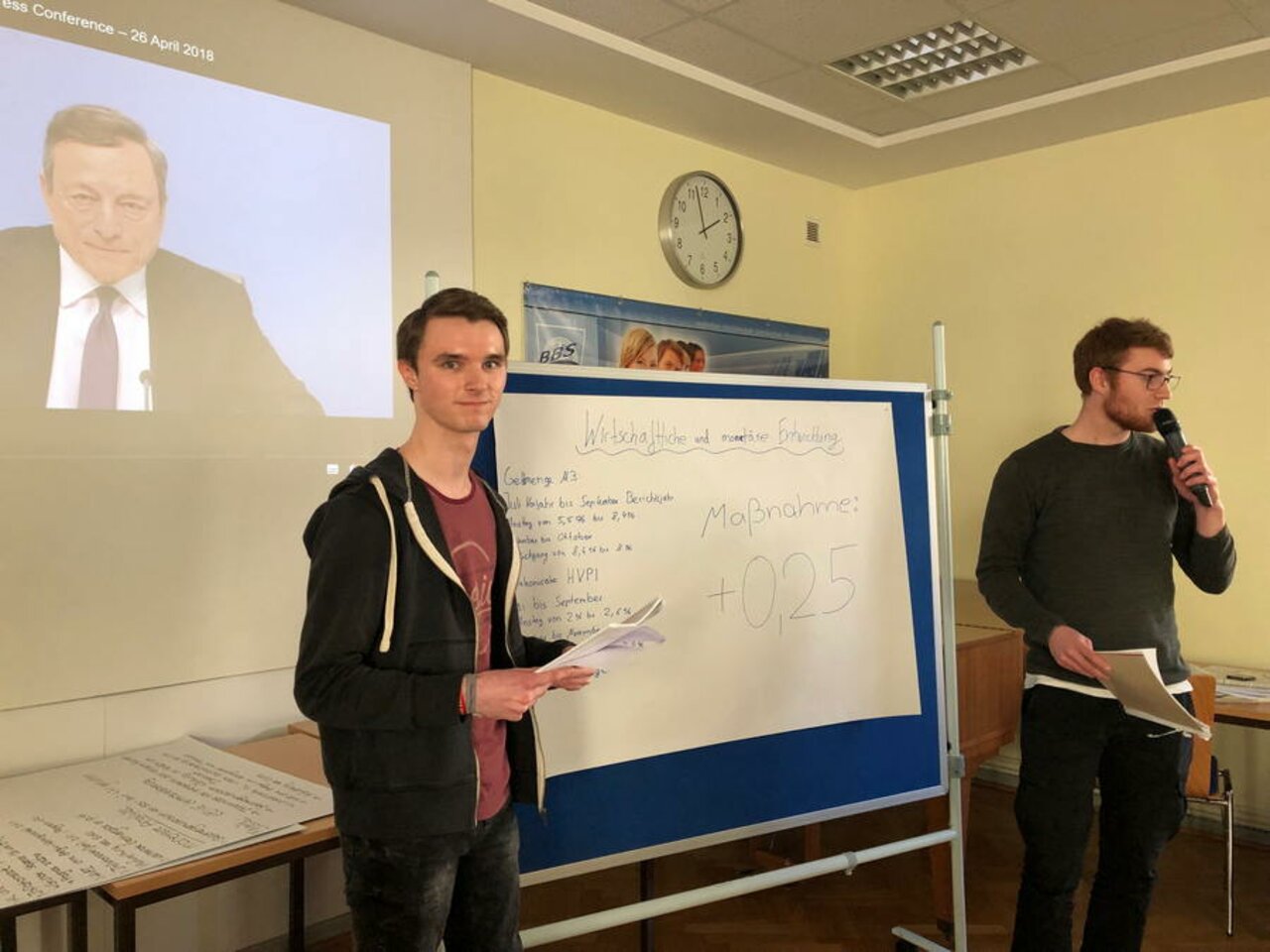 EZB-Politik mit Bundesbank-Stabsleiterin diskutiert und durchgespielt Image 2