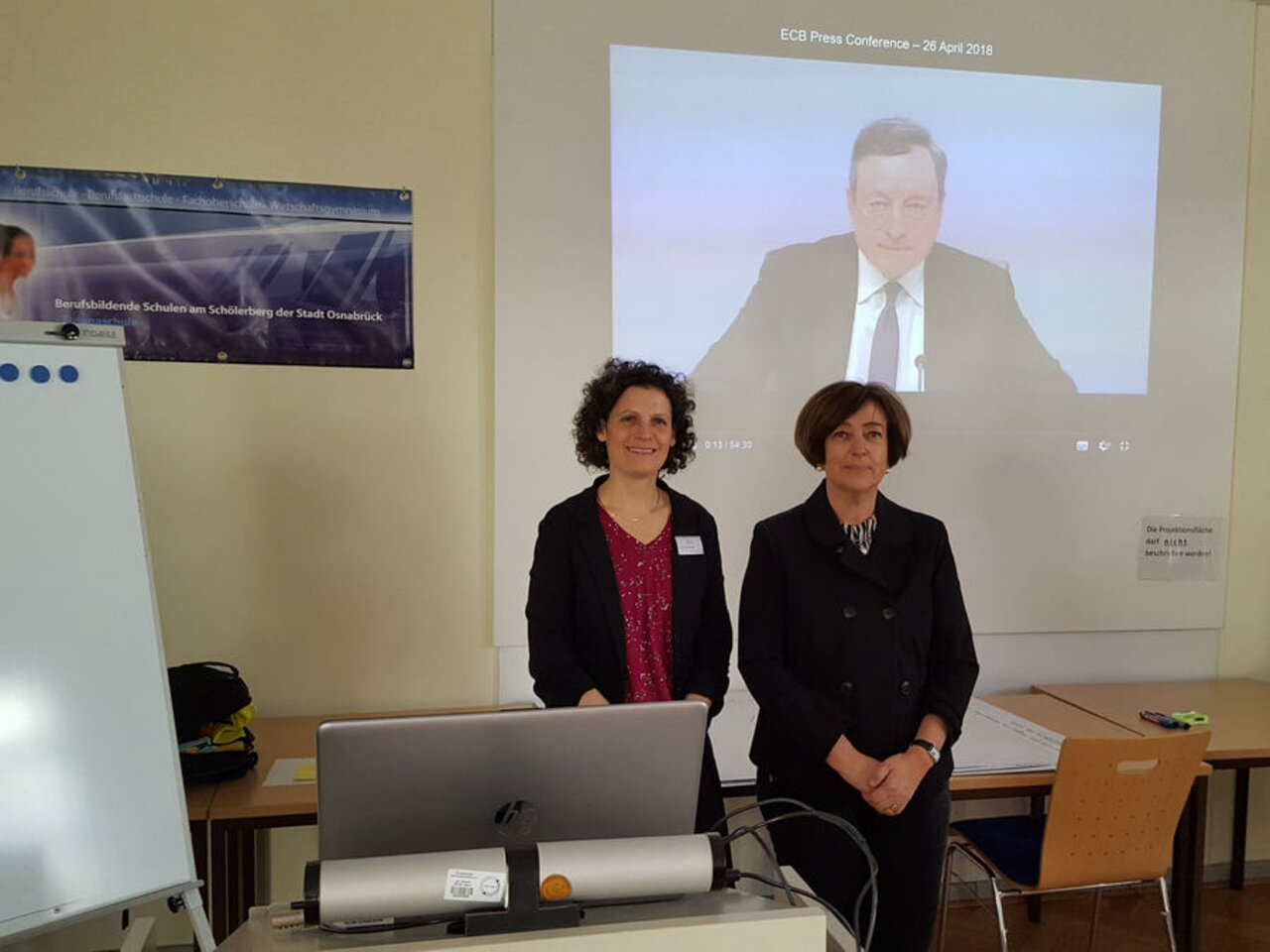 EZB-Politik mit Bundesbank-Stabsleiterin diskutiert und durchgespielt Image 5