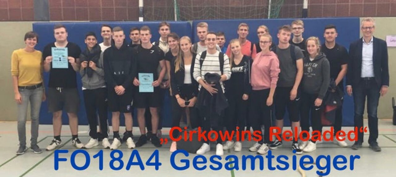 Cirkowins Reloaded (FO18A4) sportlichste Klasse am Schölerberg