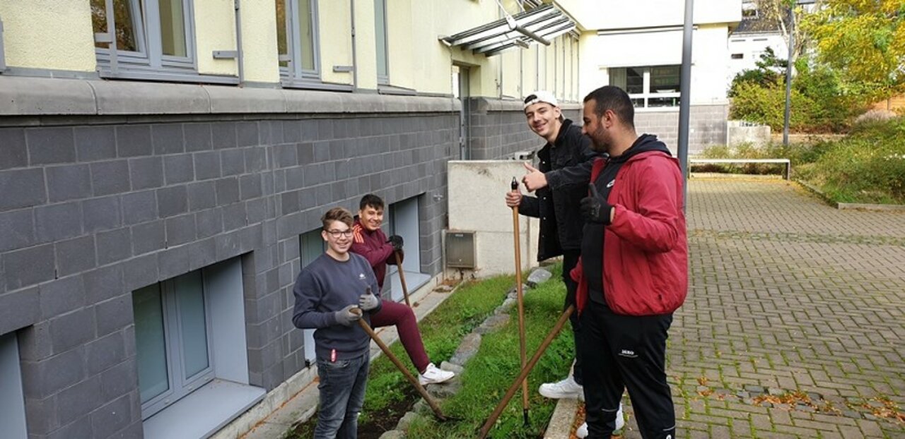 Berufsfachschulklassen unterstützen Aktion „Tulpen für Brot“ Image 2