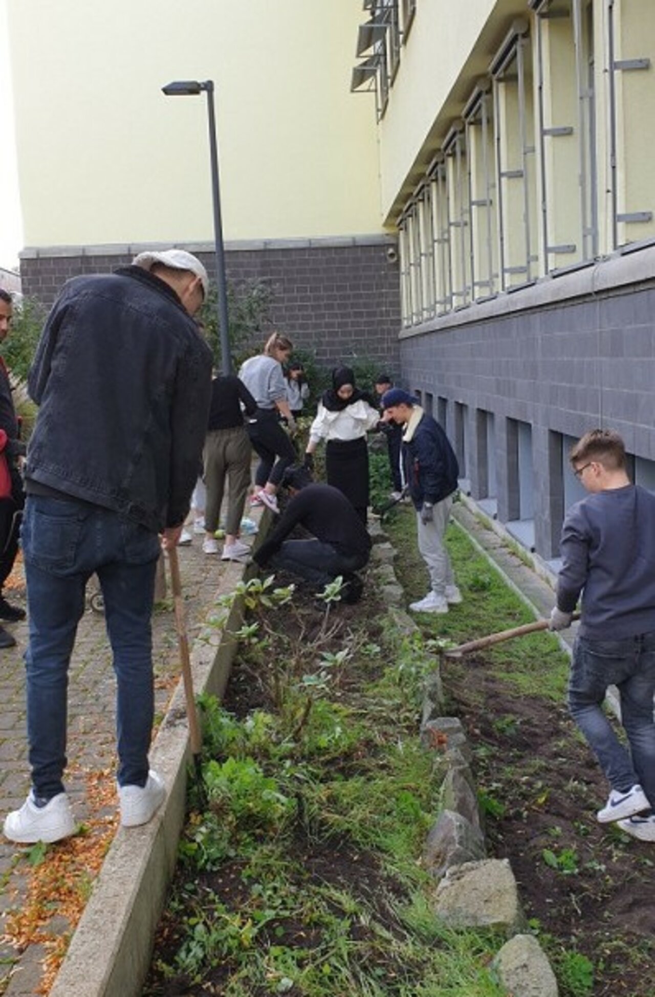 Berufsfachschulklassen unterstützen Aktion „Tulpen für Brot“ Image 5