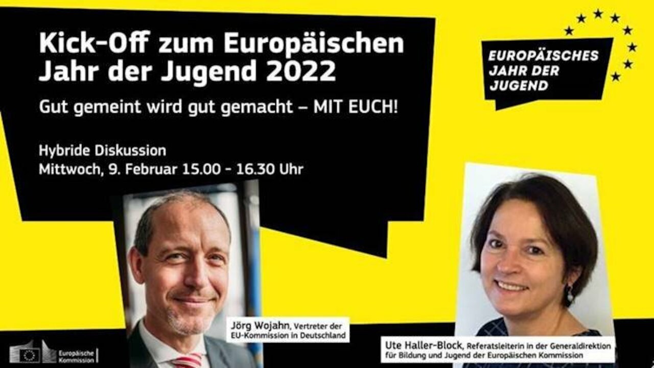 Kick-Off zum Europäischen Jahr der Jugend 