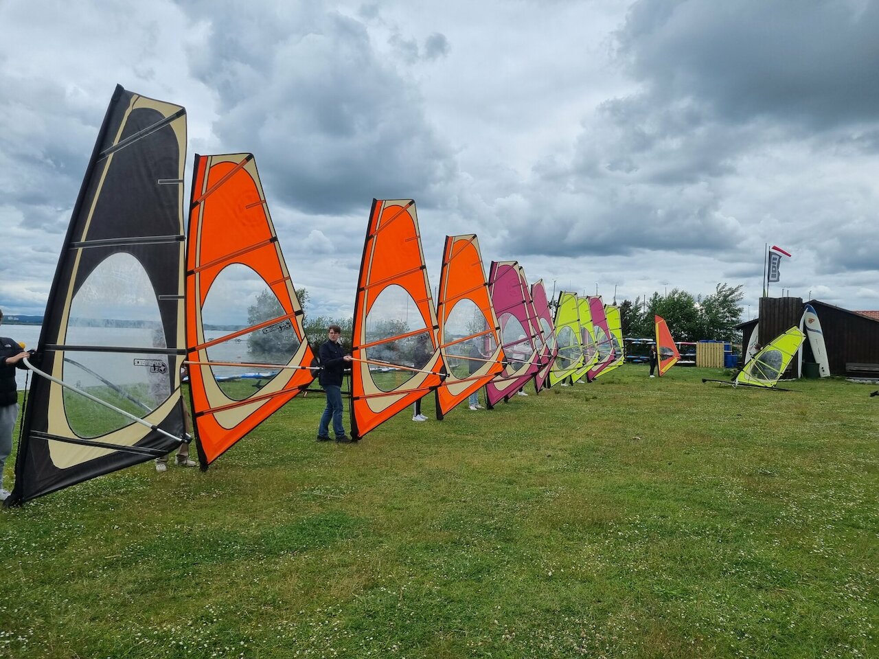 Praxisphase Windsurfen