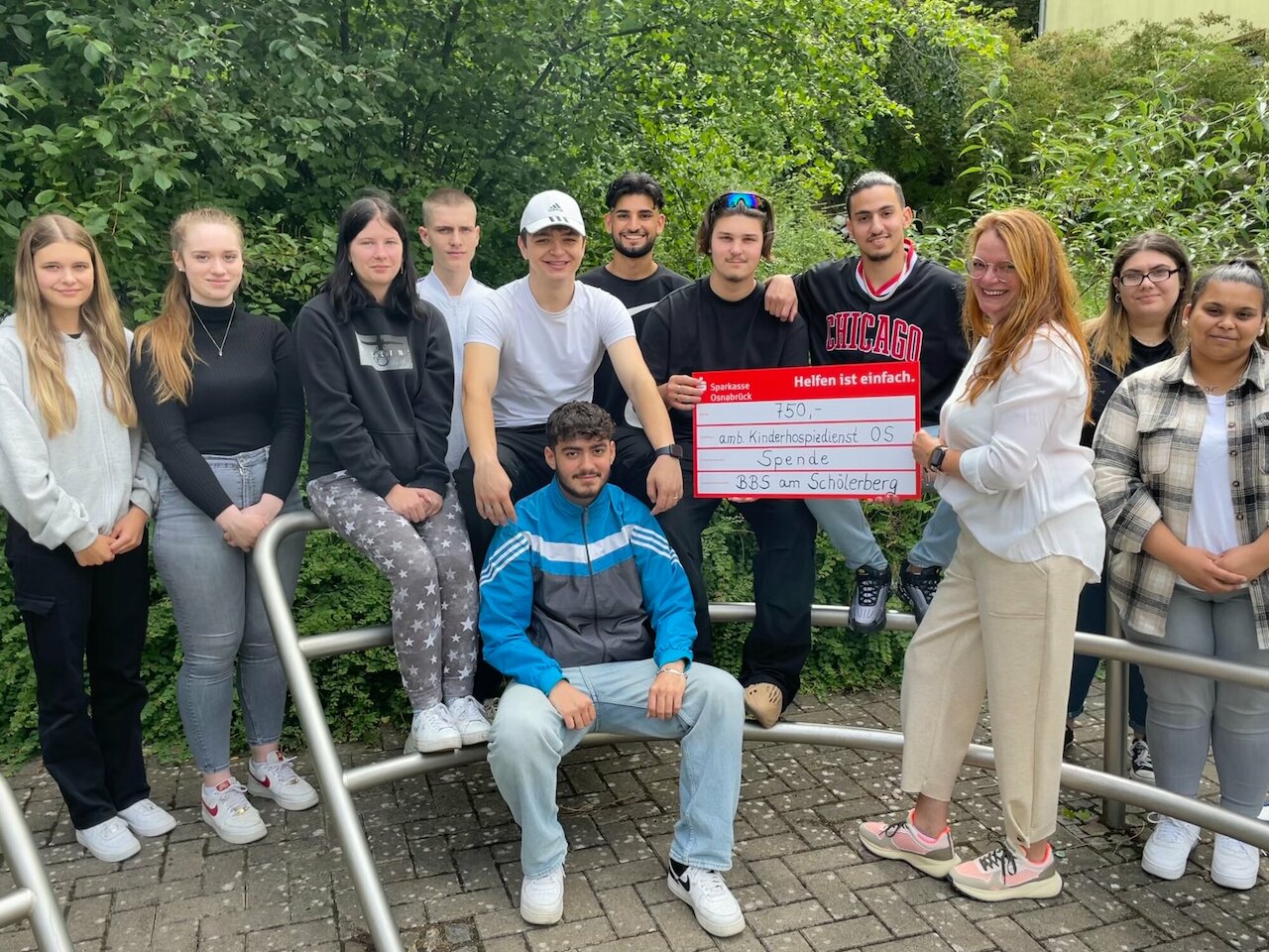 Schüler spenden für den mobilen Kinderhospizdienst Image 1