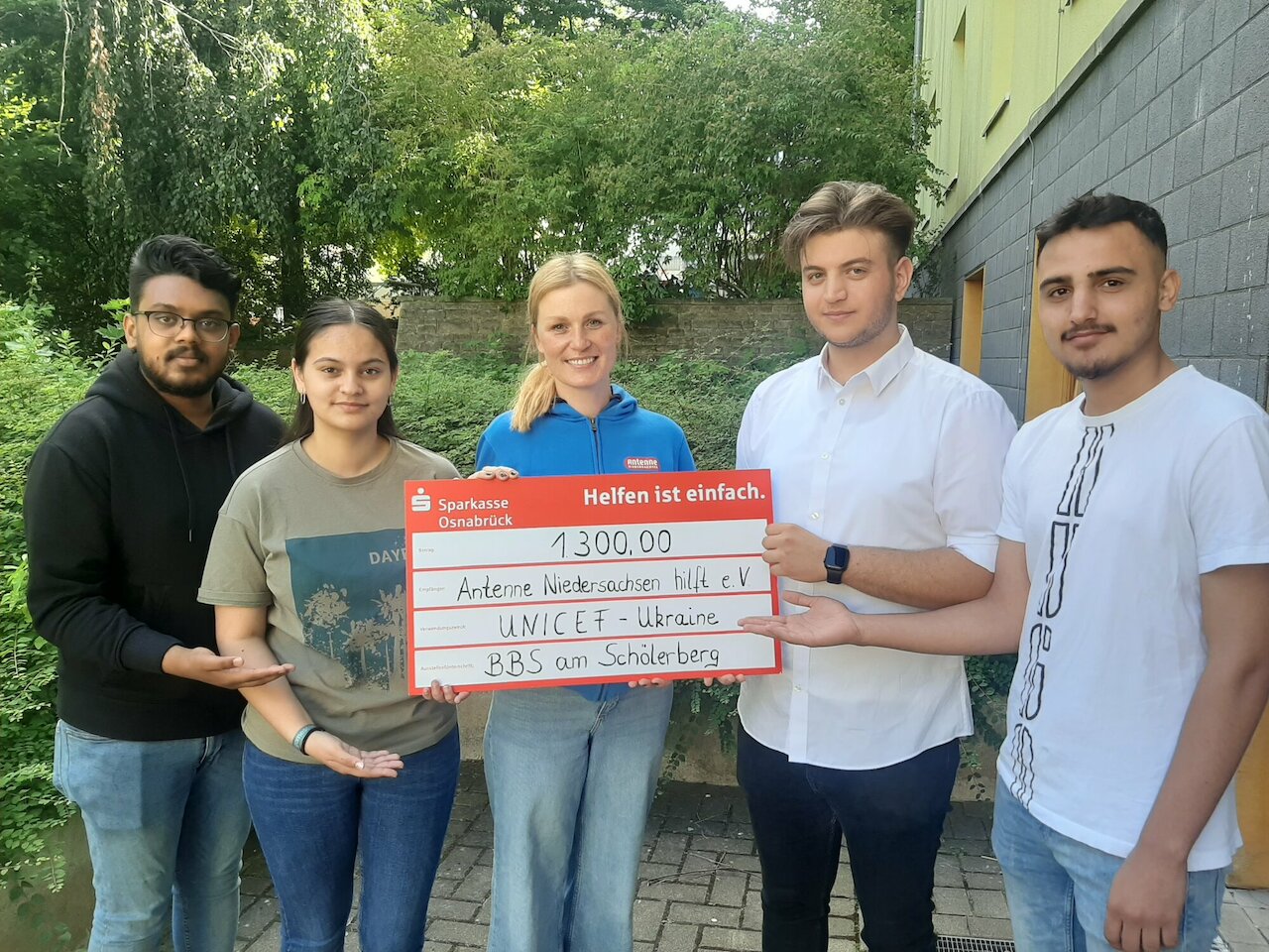Schüler helfen Kindern in der Ukraine