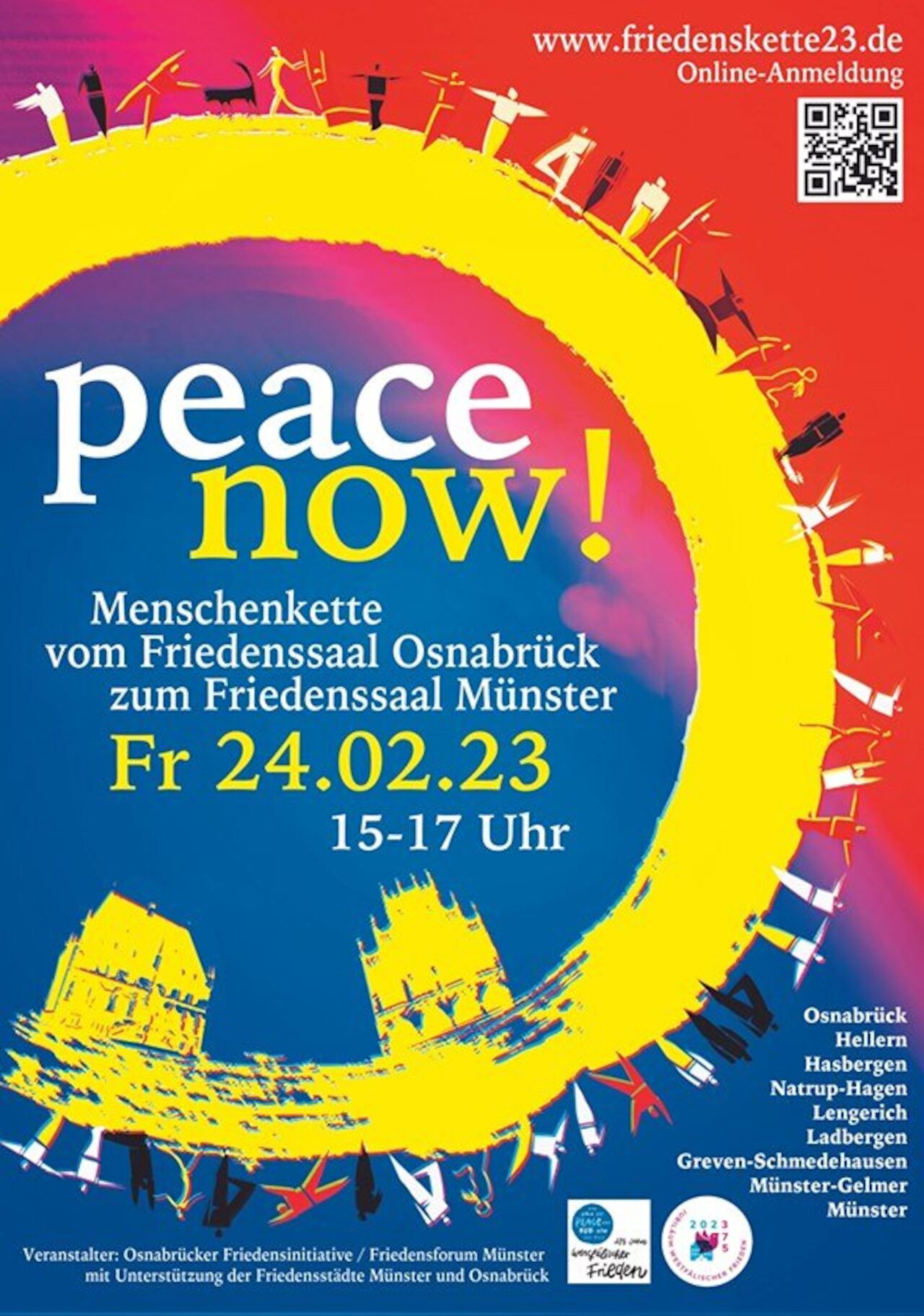 Friedenskette am 24.02.2023