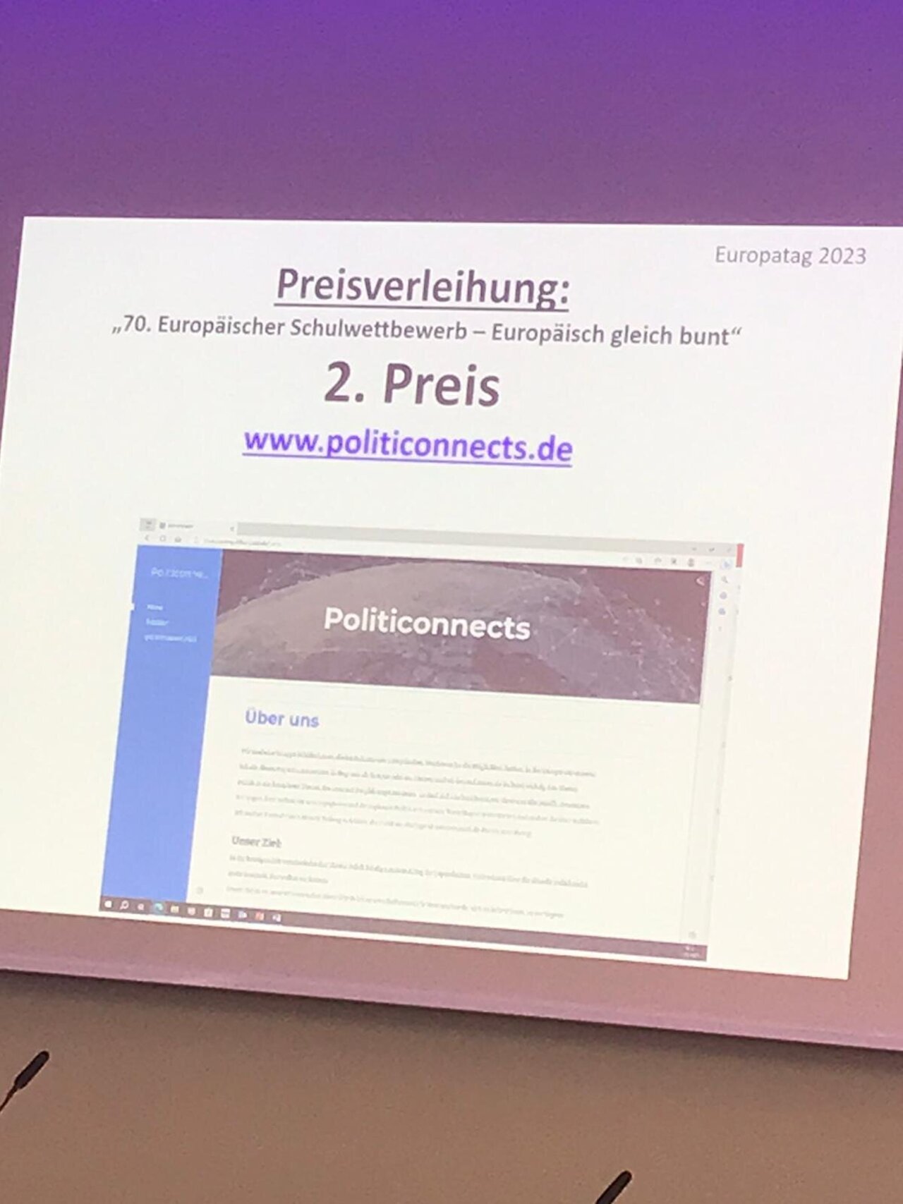 Auszeichnung beim Europatag im Osnabrücker Rathaus Image 1