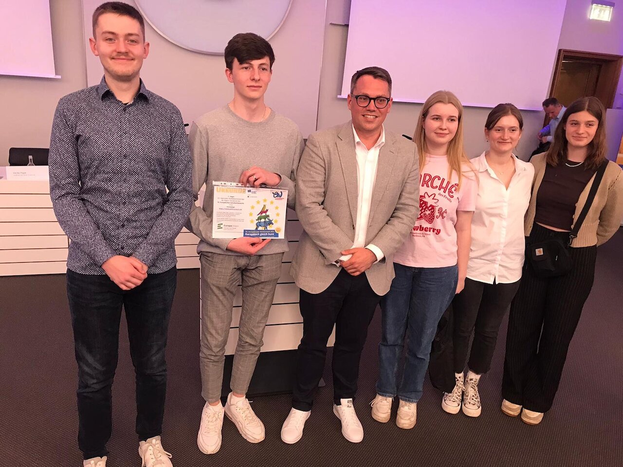 Auszeichnung beim Europatag im Osnabrücker Rathaus Image 3