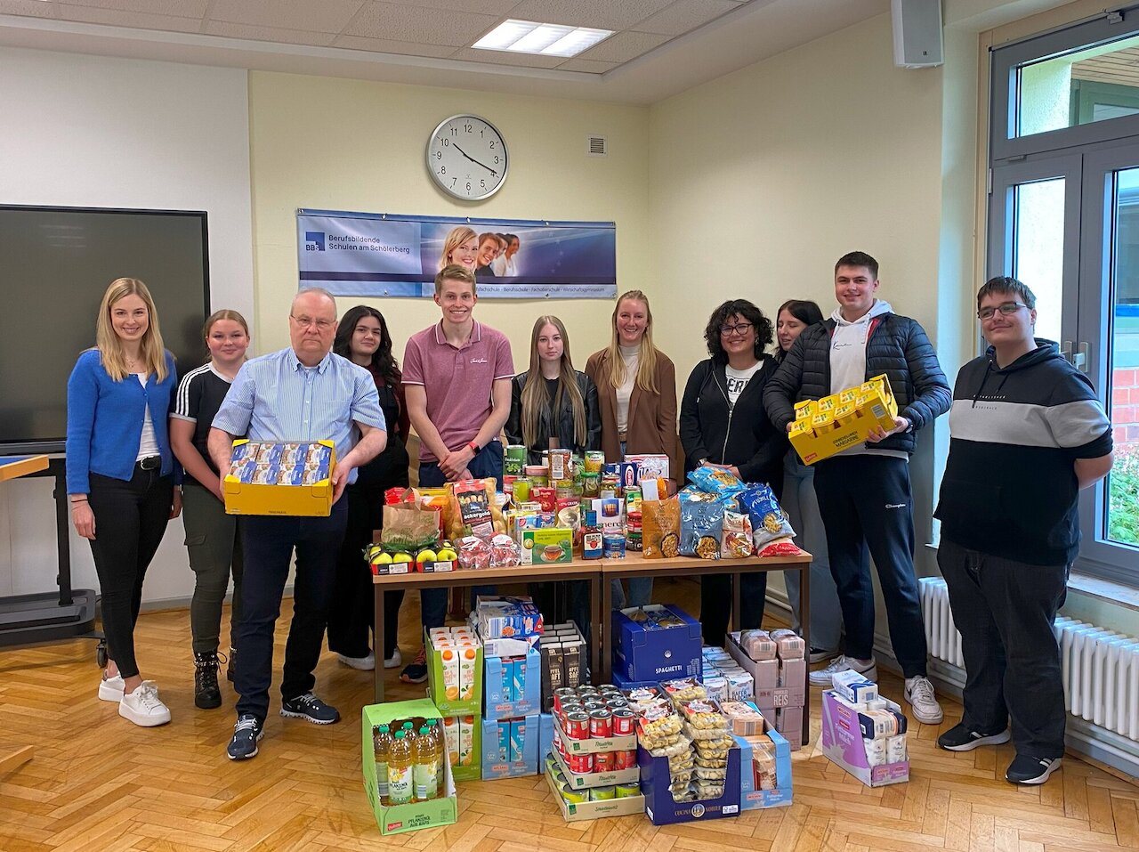 Projekt zum Thema „Hunger“ mit der Osnabrücker Tafel Image 1