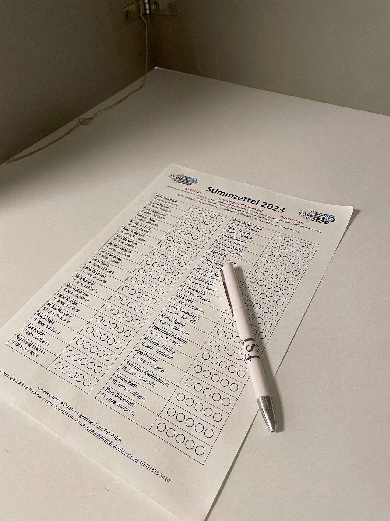 Neues Jugendparlament in Osnabrück gewählt Image 2