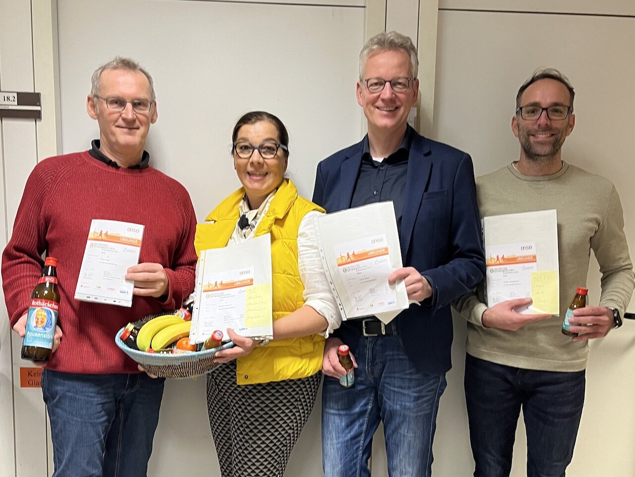 Sportabzeichen erfolgreich absolviert