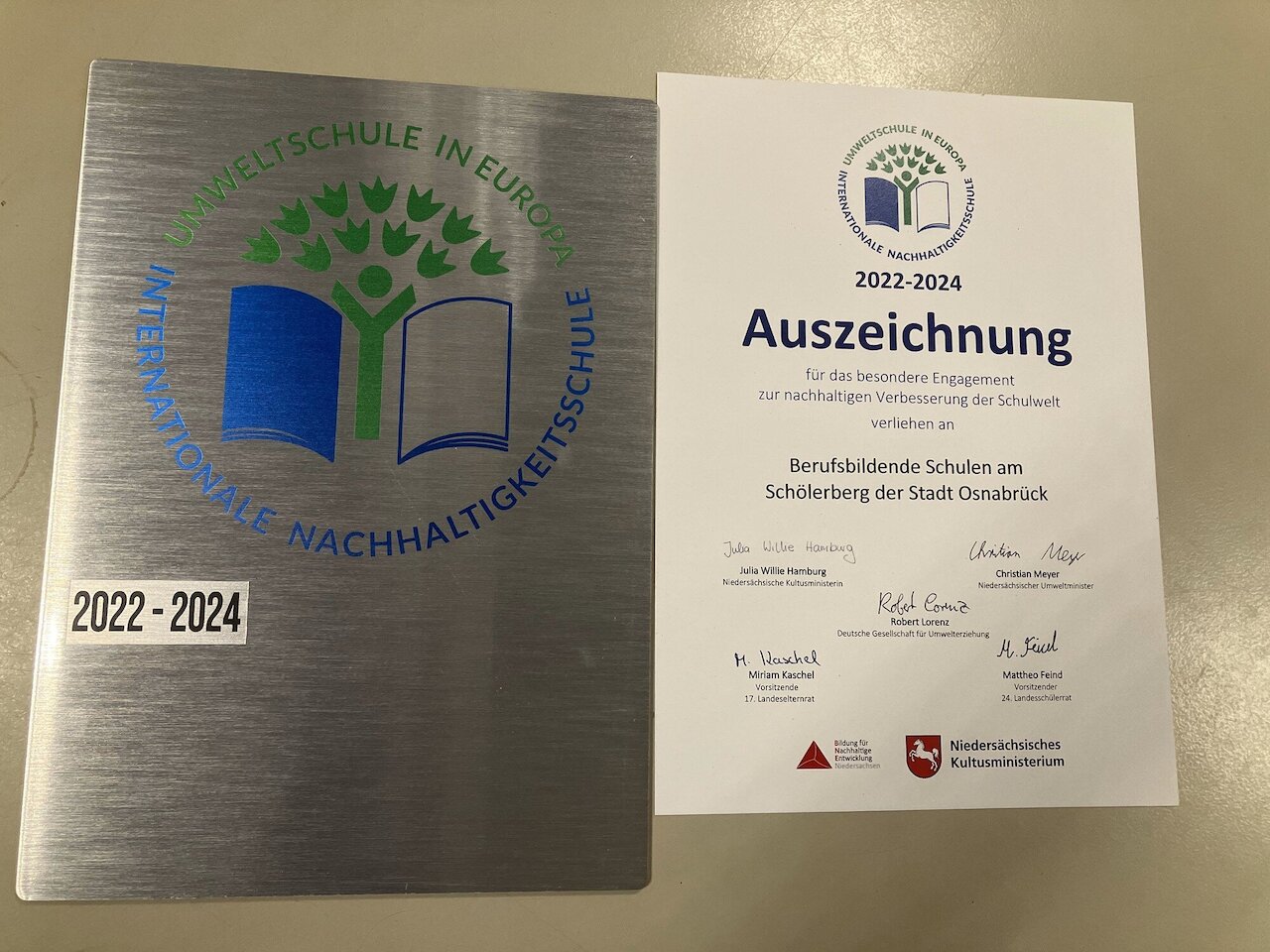 Auszeichnung als „Umweltschule“ Image 3