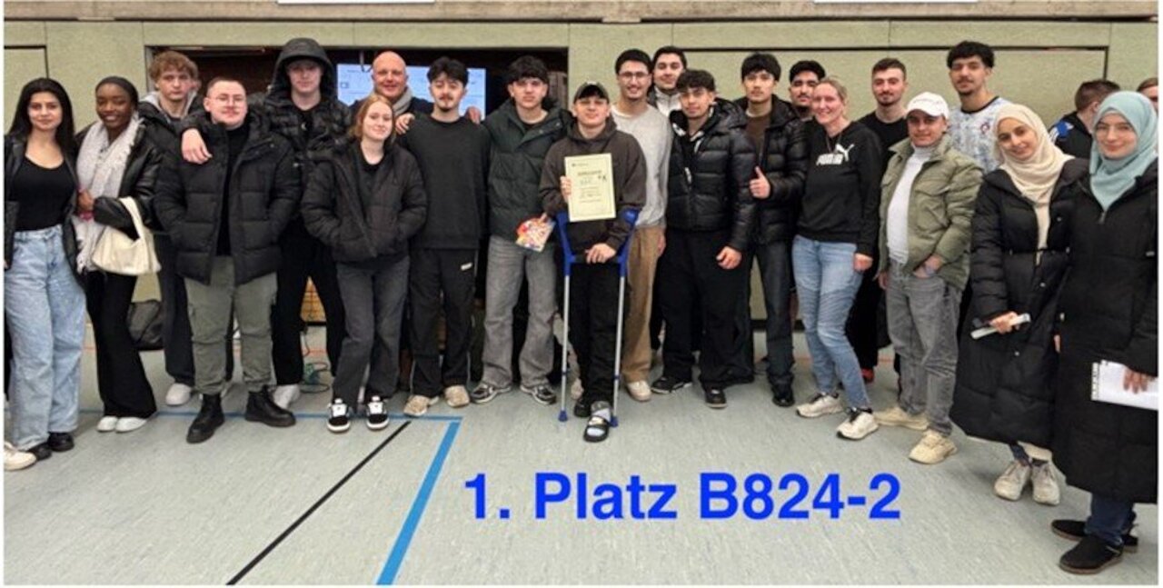 B824-2 siegt beim Völkerballturnier Image 1