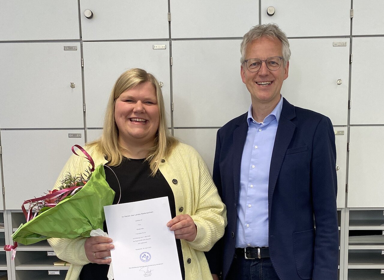 Verbeamtung auf Lebenszeit, Neueinstellung und Jubiläum Image 1