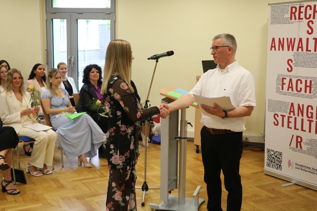 Feierliche Verabschiedung der Rechtsanwalts- und Notarfachangestellten Image 2