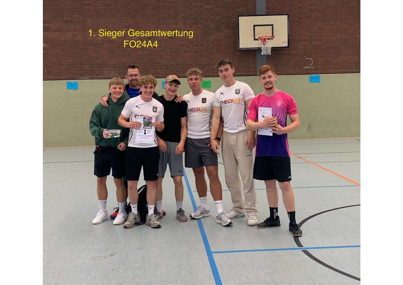 FO24A4 wird sportlichste Klasse am Schölerberg