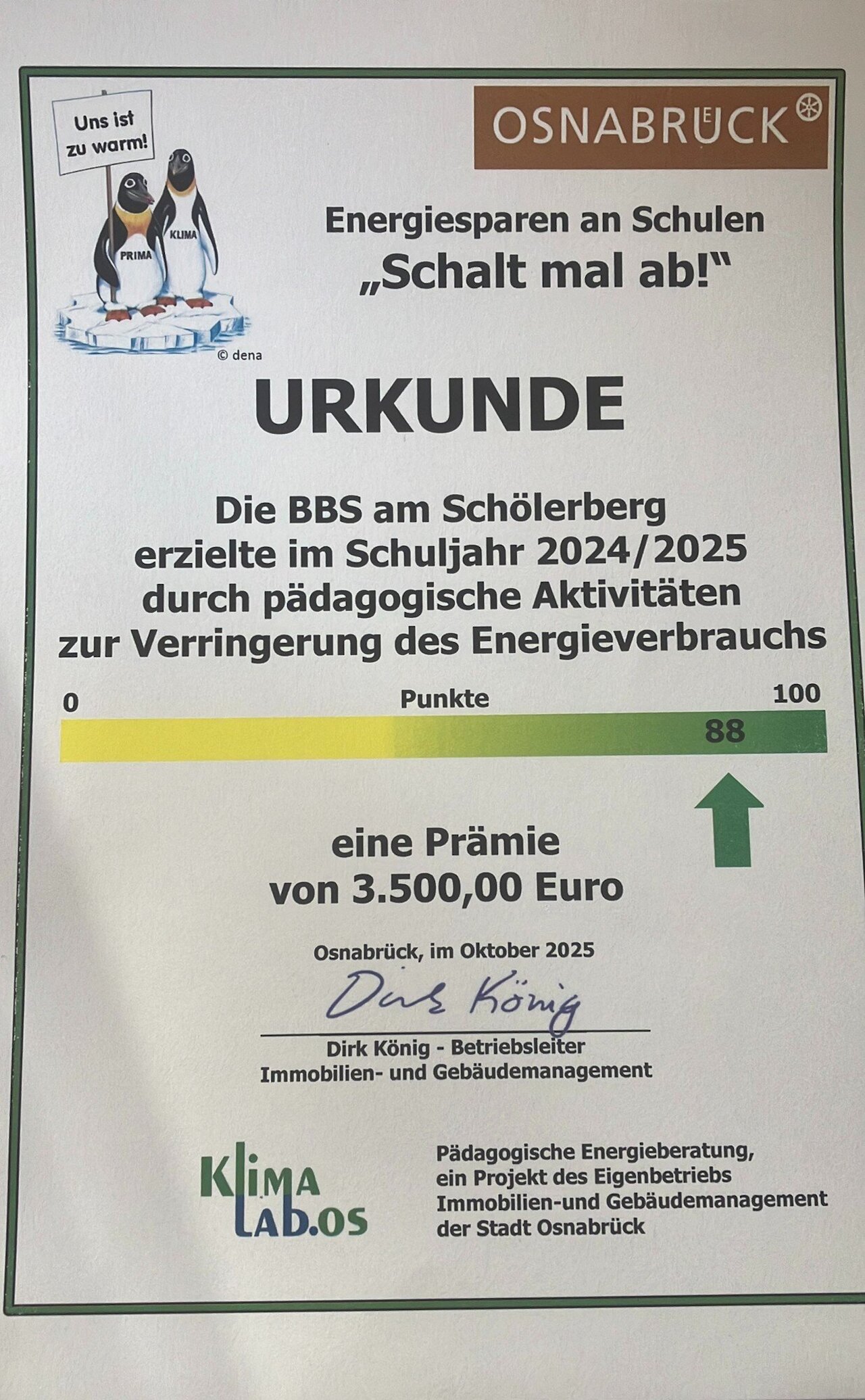 „Schalt mal ab!“