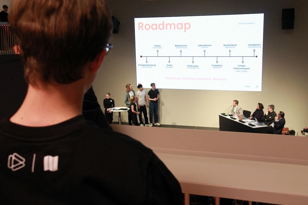 Finale der MACHacademy „School Edition“ – Schüler des Wirtschaftsgymnasiums beeindrucken mit starken Startup-Ideen Image 12