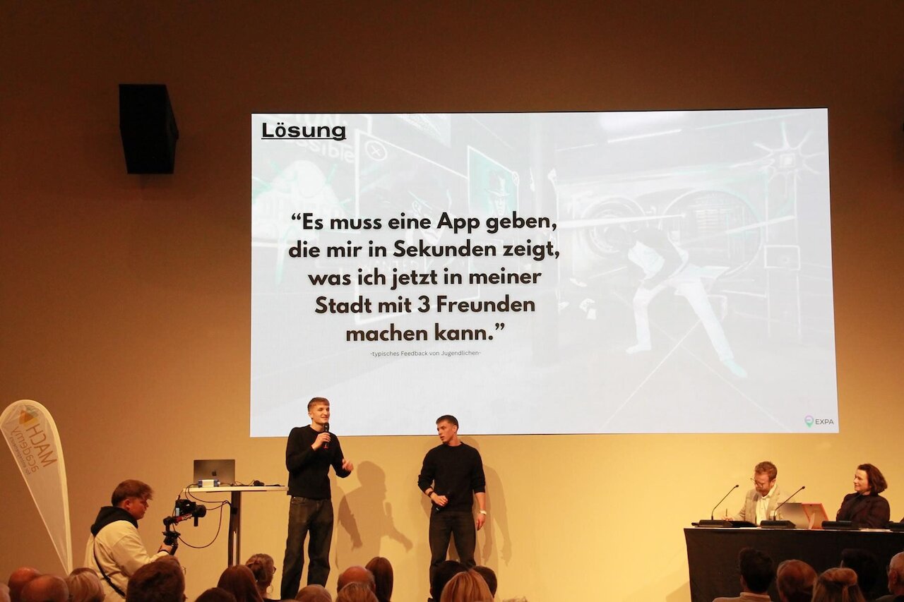 Finale der MACHacademy „School Edition“ – Schüler des Wirtschaftsgymnasiums beeindrucken mit starken Startup-Ideen Image 14