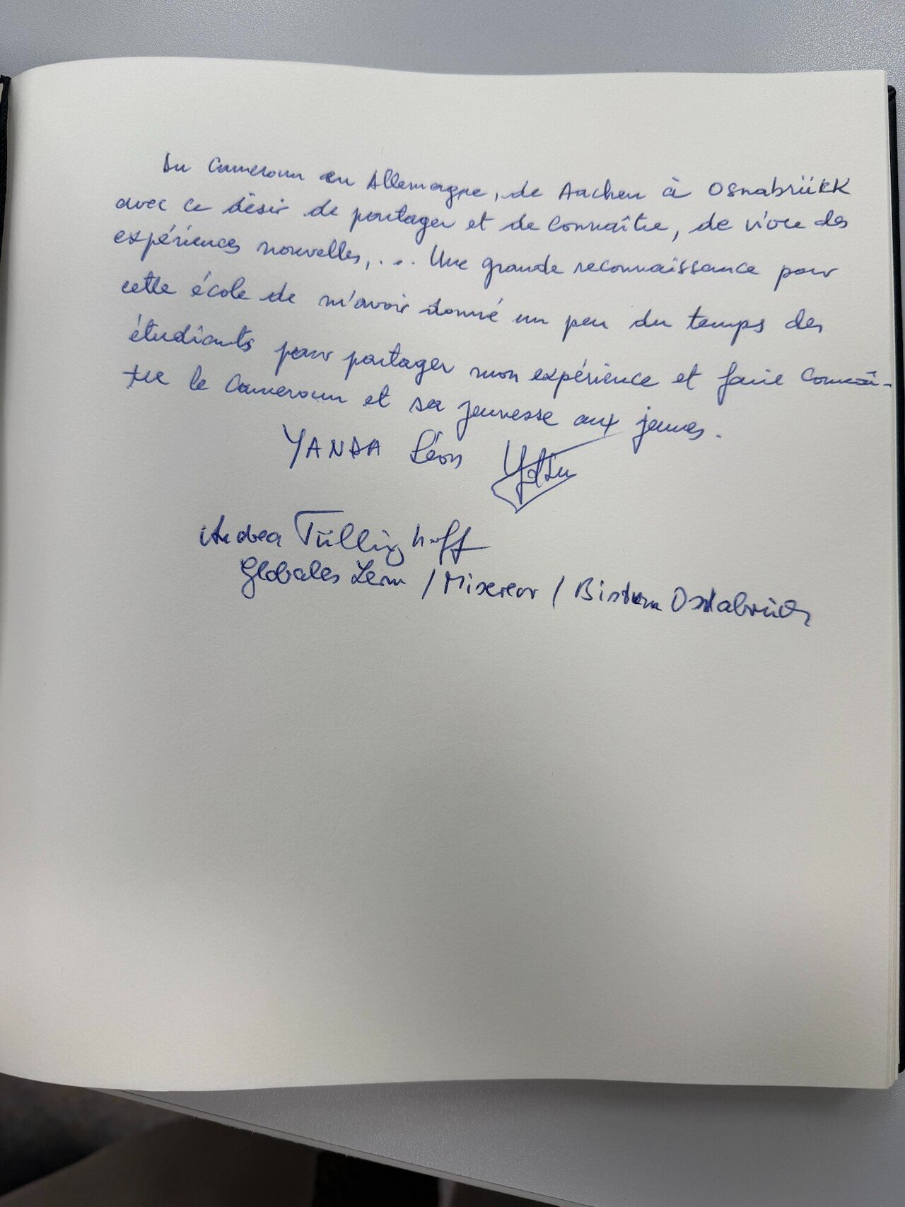 Besuch aus Kamerun – Austausch über Bildung und Zukunftsperspektiven Image 13