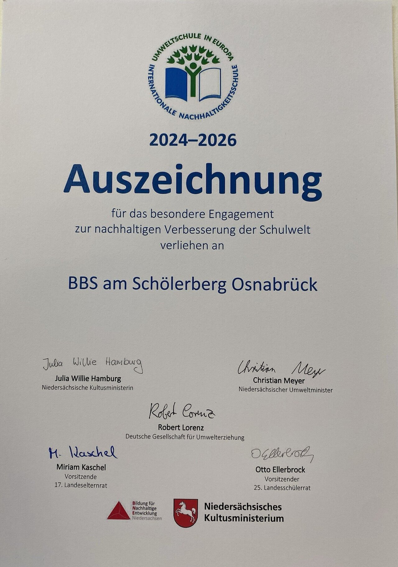 Zertifizierung als Umweltschule Image 2